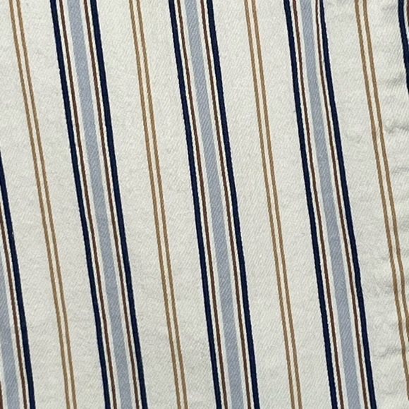 Pilcro and the Letterpress jeans cream with stripes sz 26 raw hem - Picture 5 of 10